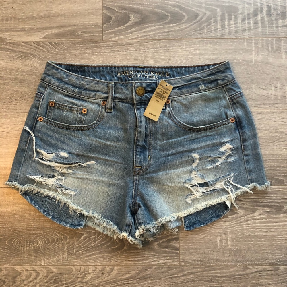 NWT American Eagle Denim Shorts Size 8